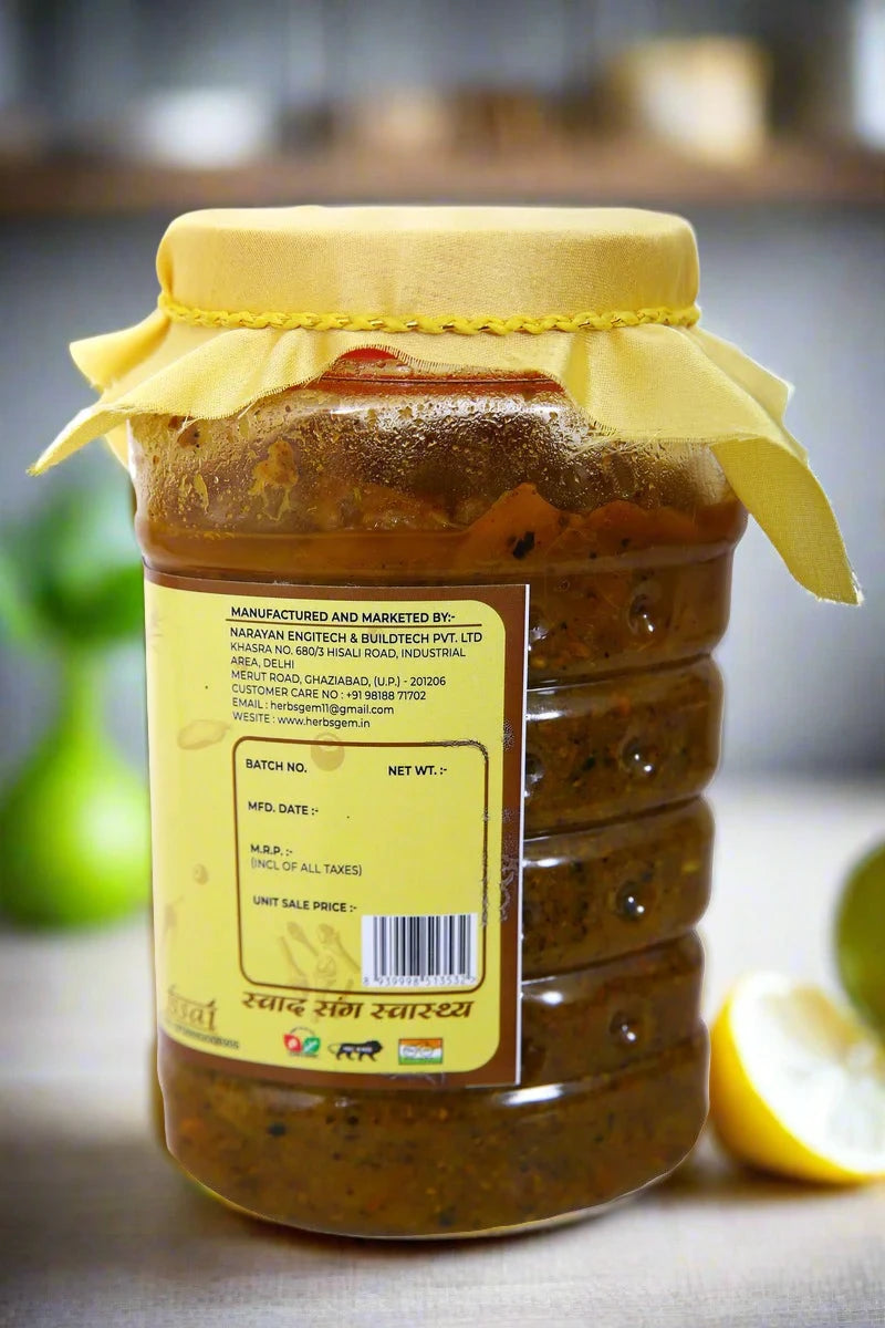 Herbsgem's Artisanal Lemon Pickle Elixir-Buy 1 Get 1 Free