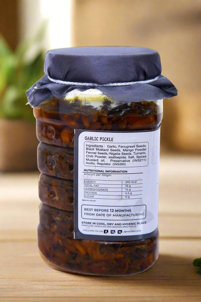 Buy 1 Get 1 Free of Garlic Pickle 450+450 GM