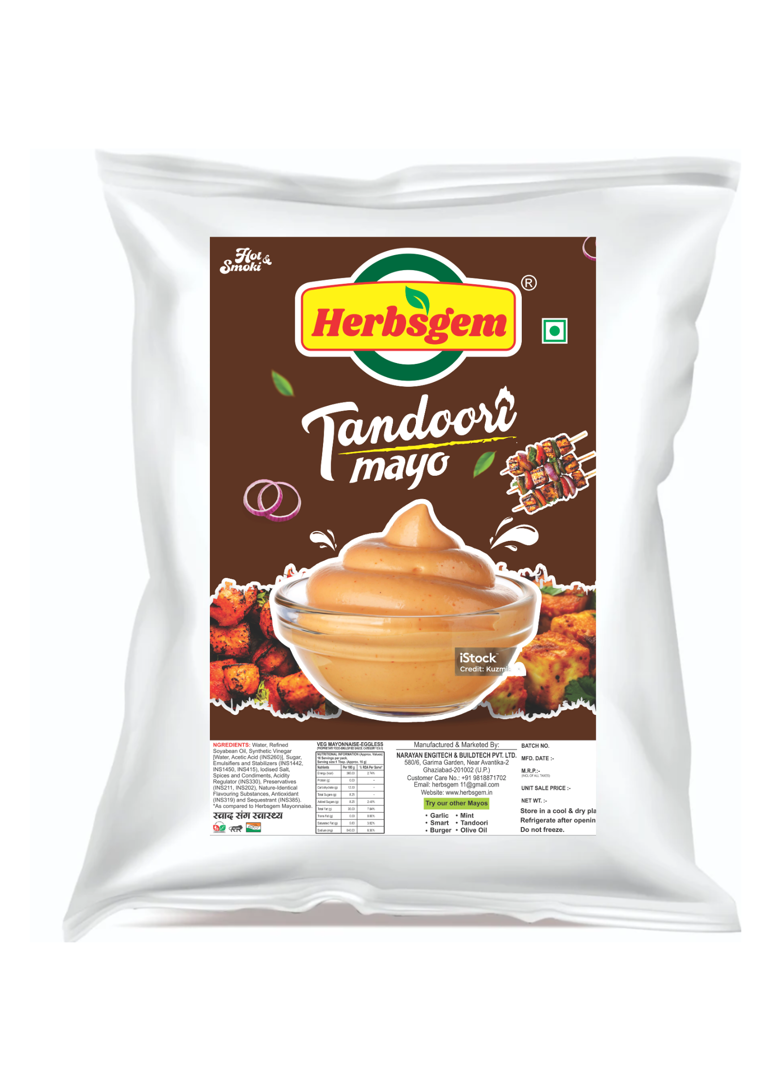 Homemade Premium Tandoori Mayonnaise (Newly launched)