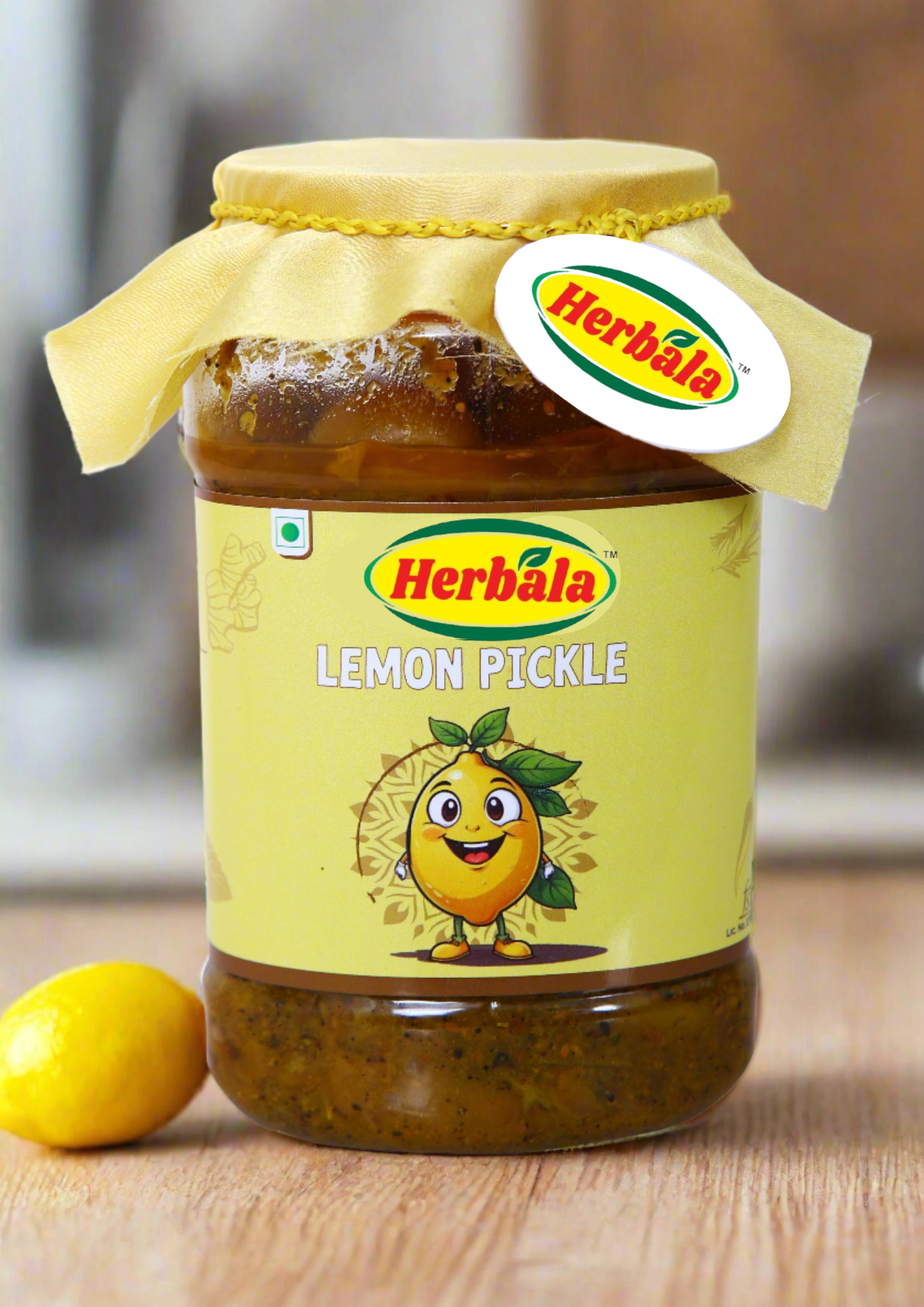 Herbsgem's Artisanal Lemon Pickle Elixir- 450GM