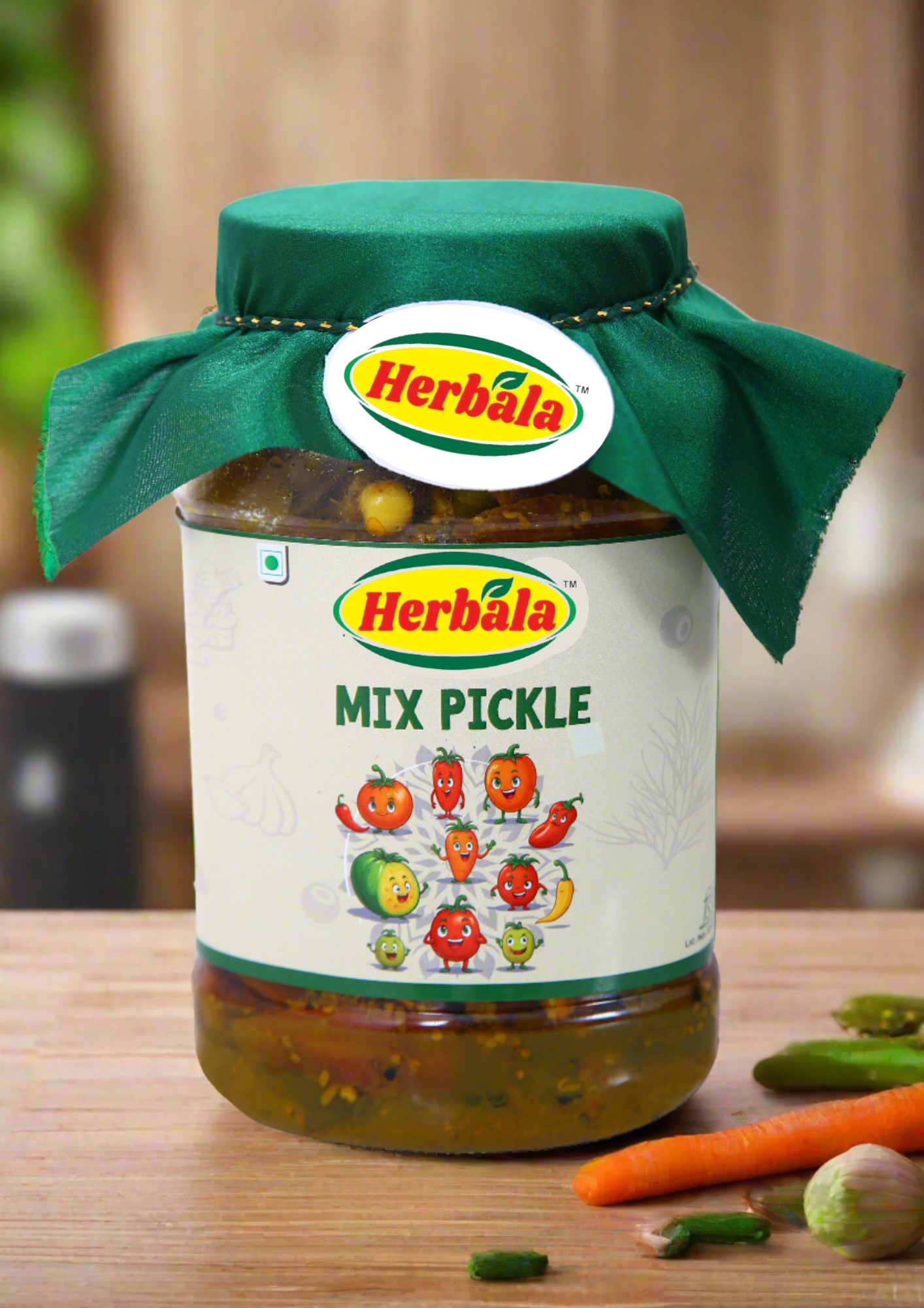 Herbala's Medley Marvel A Symphony of Flavors in our Signature Mixed Pickle